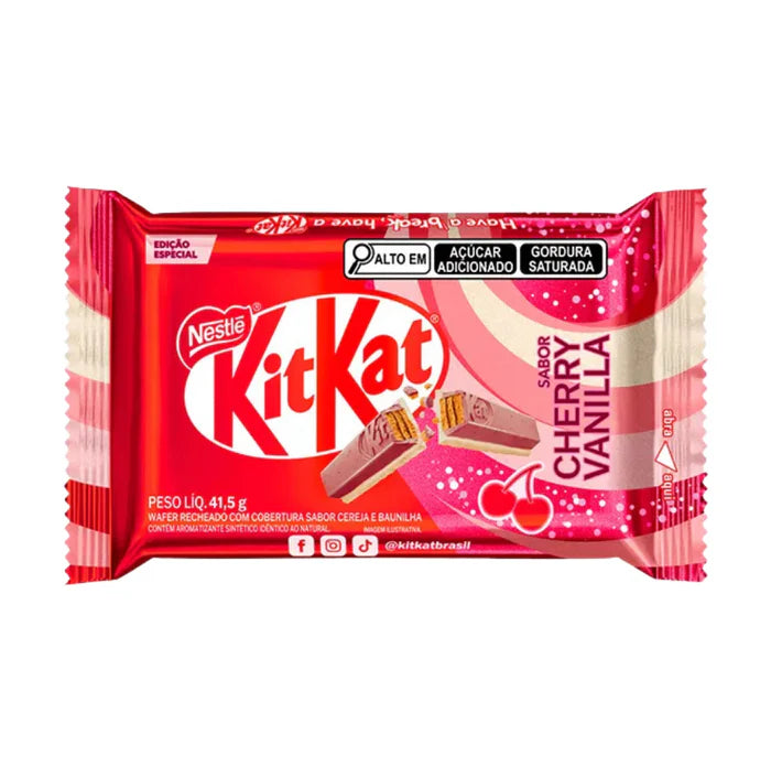KitKat Cherry Vanilla – Édition Brésil